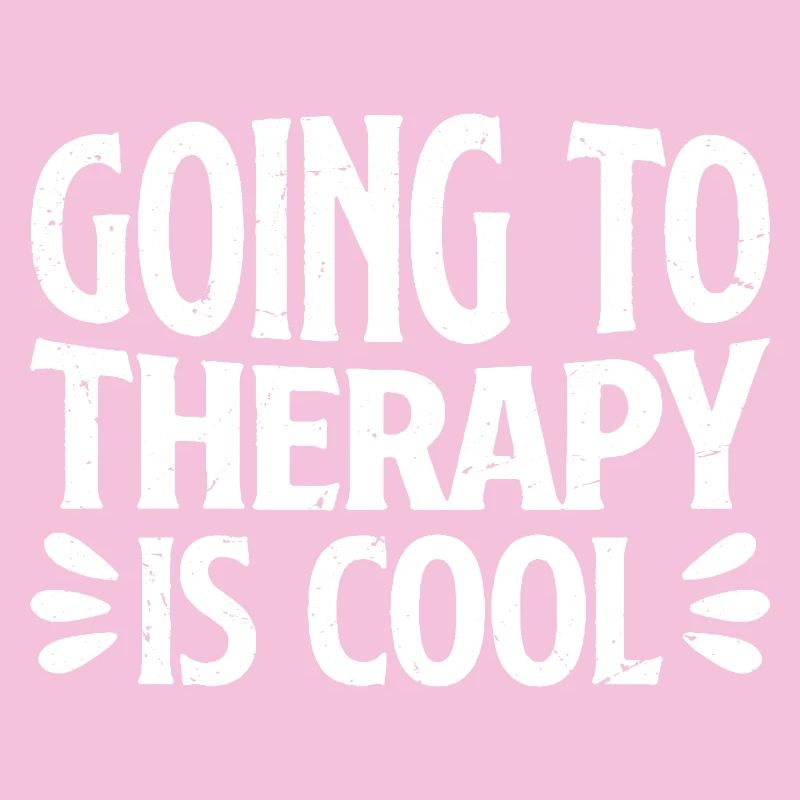 going to therapy is cool