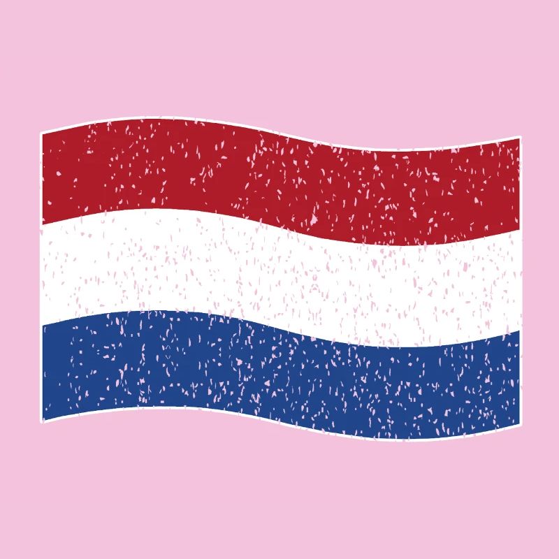 vintage Netherlands flag