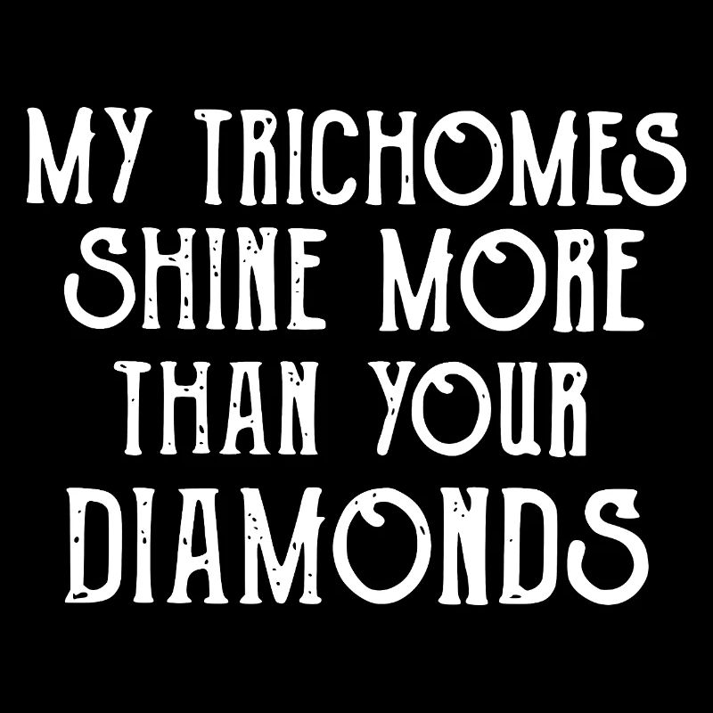 Trichomes Shine Over Diamonds