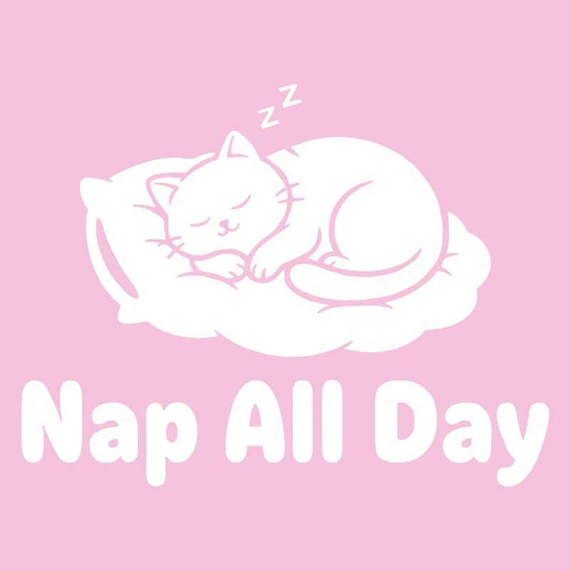 Sieste de sommeil de chat toute la journée