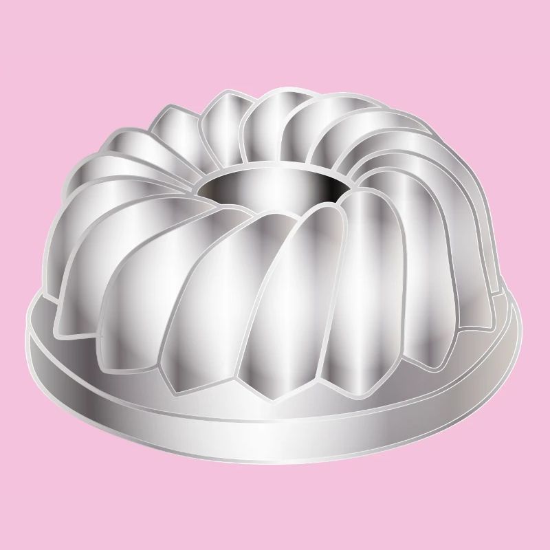 Bundt cake baking pan – simple kitchen motif