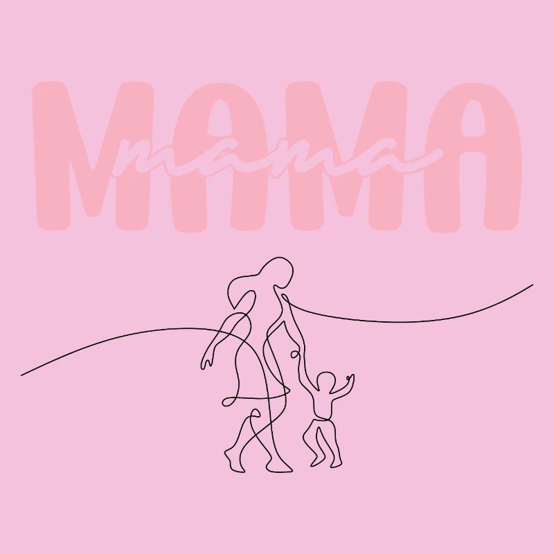 Lettrage Mama Rose