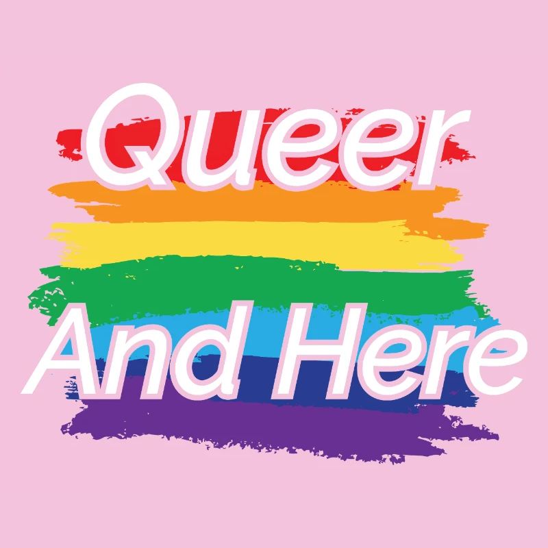 Fierté queer : design arc-en-ciel