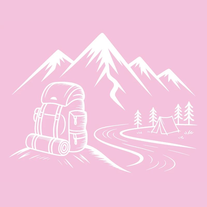 Bergpfad Wanderabenteuer