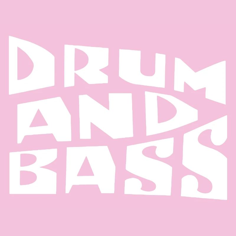 Drum and Bass Bold Typography