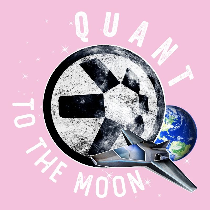 Quant Krypto Shirt Crypto Blockchain Geld Geschenk