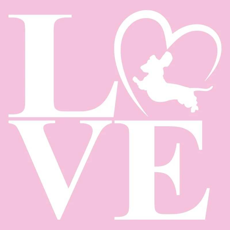 Teckel Dackel Love Heart