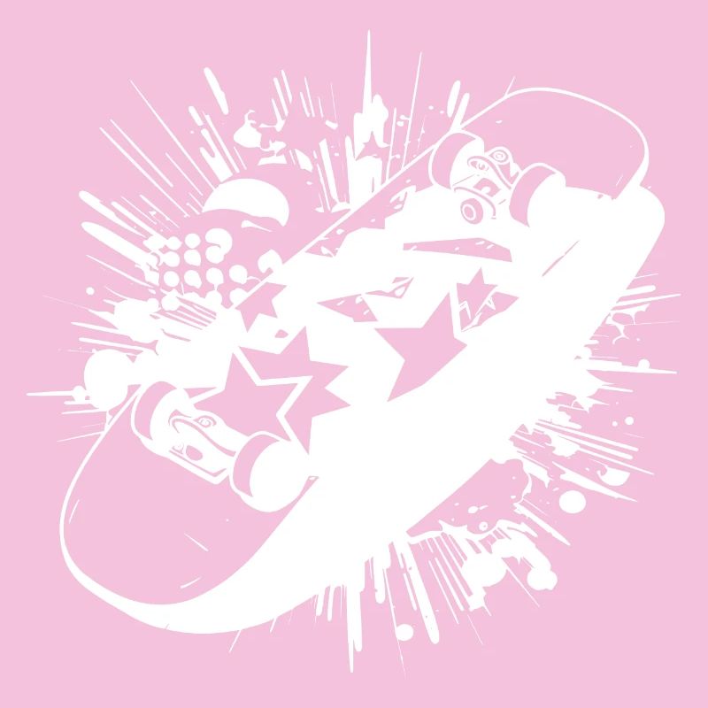 Skateboard Paint Blobs