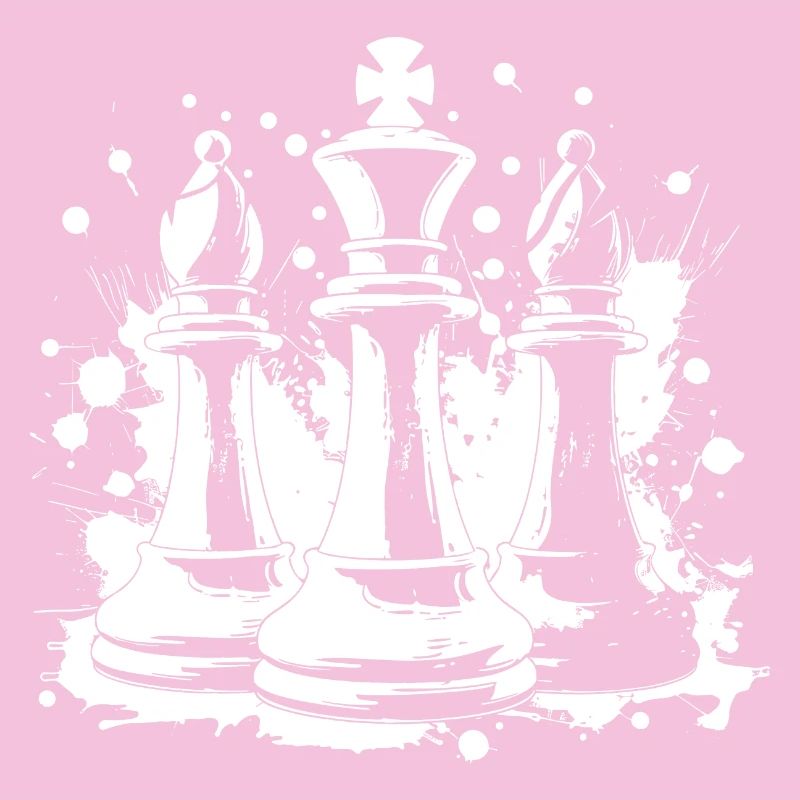 Chess bishop and king