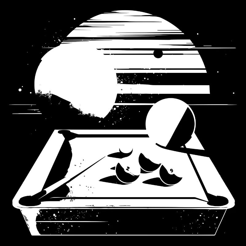 Billard Grafik