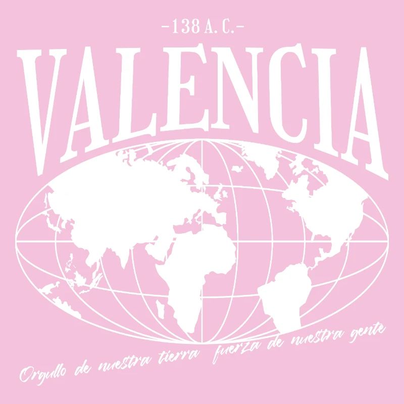 Historical World Map Valencia Design