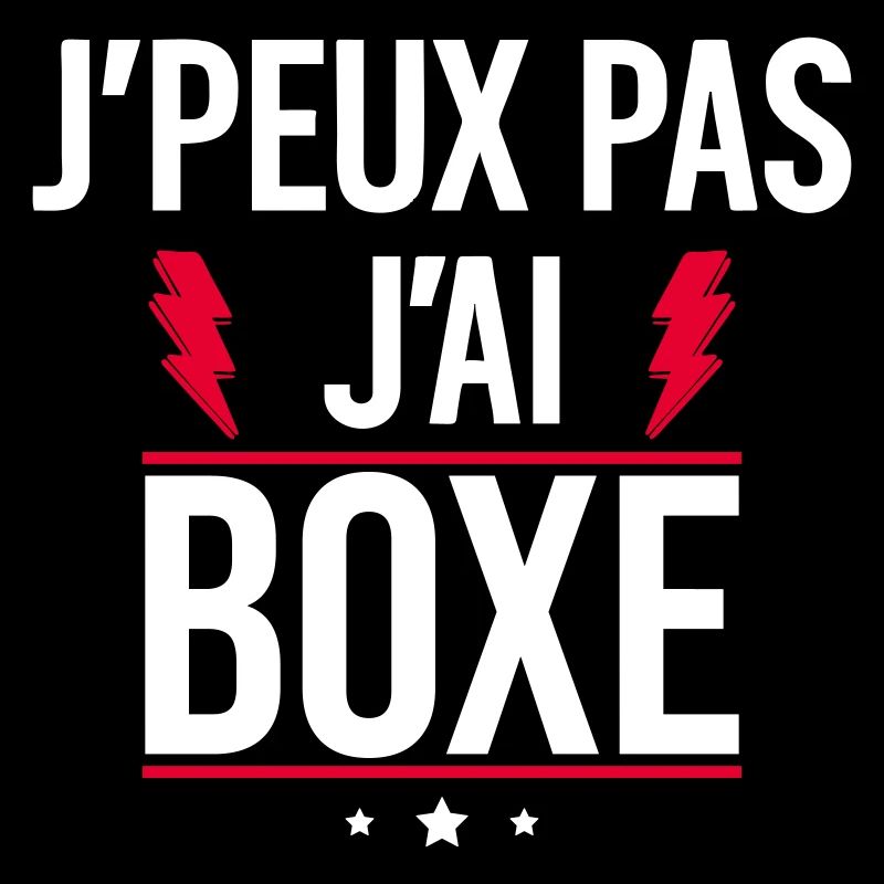 I can't I boxed Humor Boxing Boxer Boxer