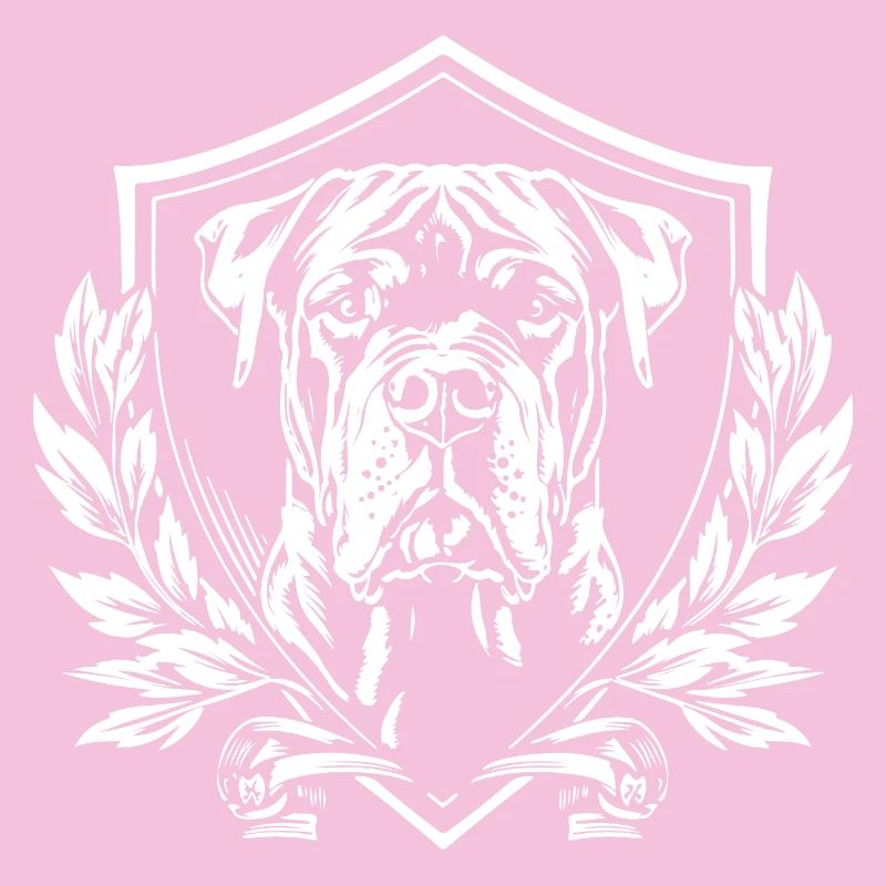 Blason : mastiff dans l’écu