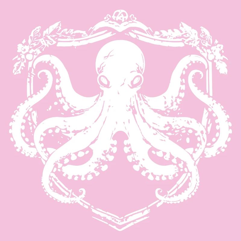 Oktopus Wappen Emblem