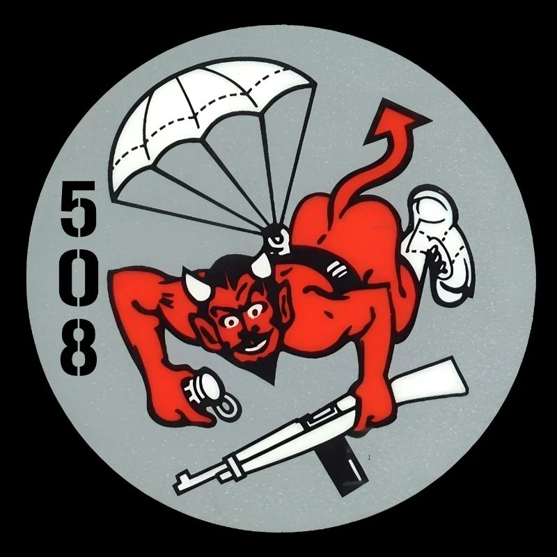 508. Luftlandedivision „Rote Teufel“ aus dem Zweit