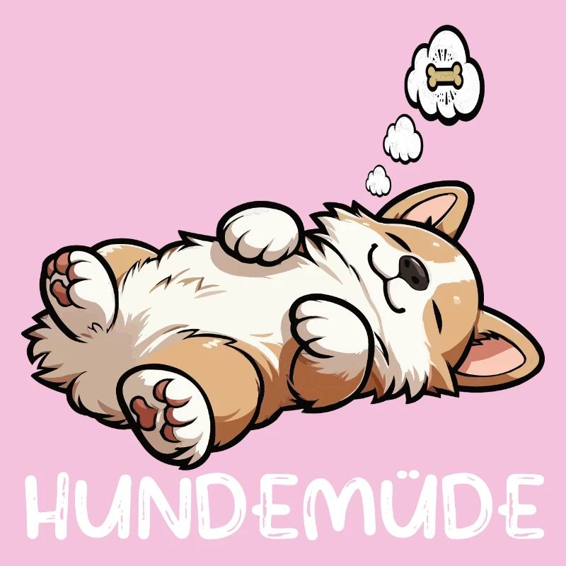 Hundemüde Corgi Corgis Welsh Corgi Corgibesitzer 