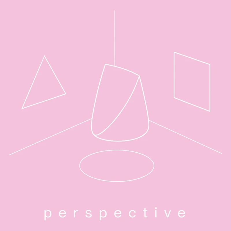 Perspective Minimalist Perception vs Reality Shirt