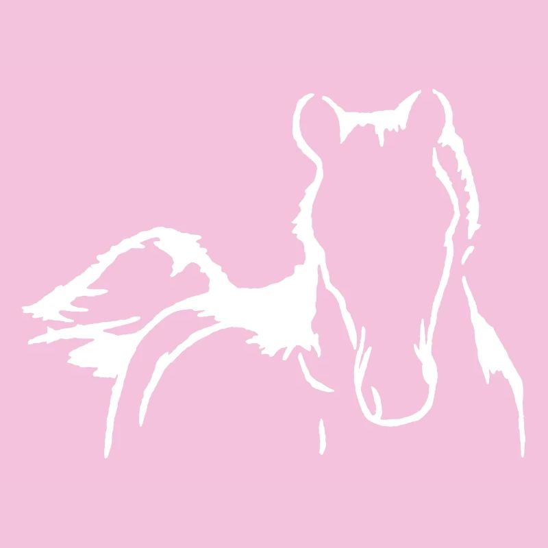 Silhouette de cheval