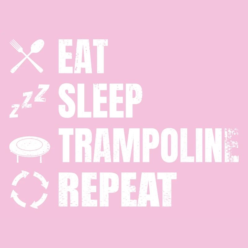 Lustiger Trampolinist Terminplan