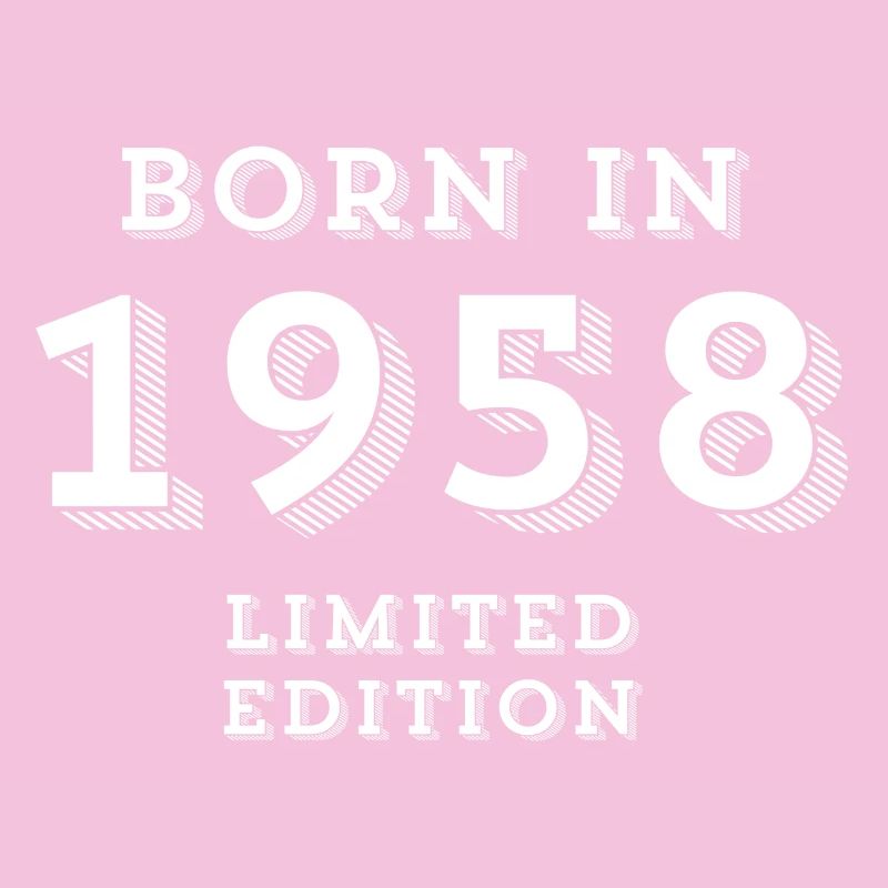 1958, date de naissance, année de naissance