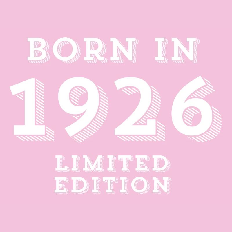 1926, date de naissance, année de naissance