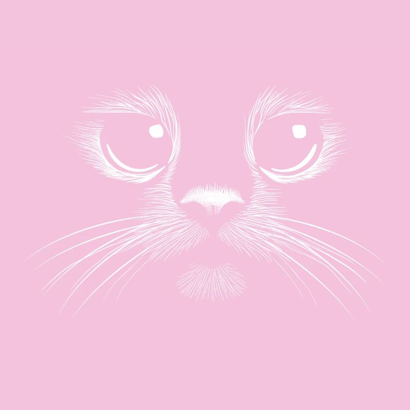 Süßes Katzengesicht: Charmant und stilvoll