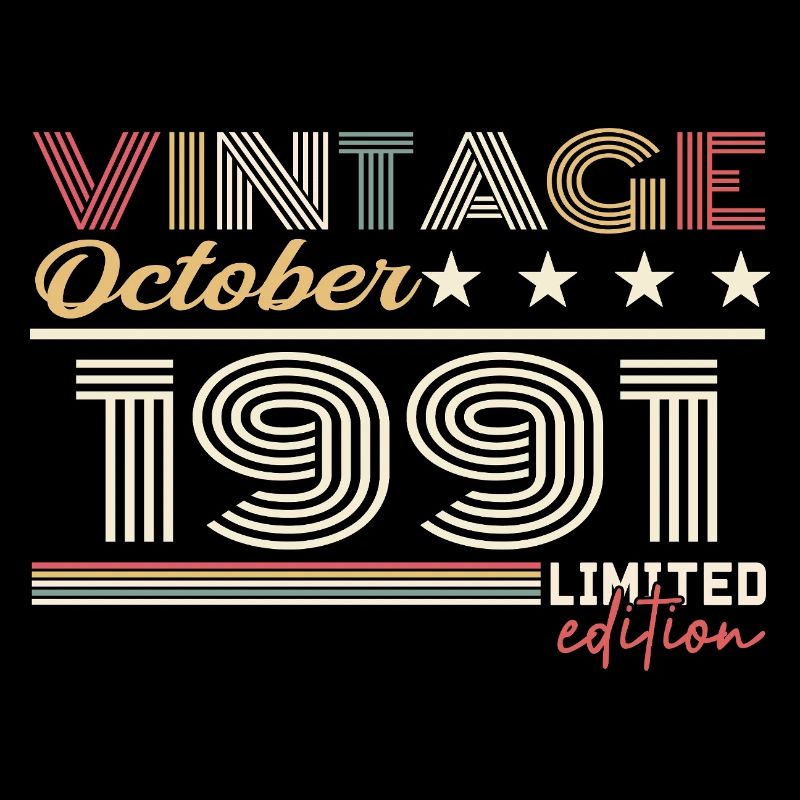 Octobre 1991 rétro anniversaire 1991 Octobre 1991 