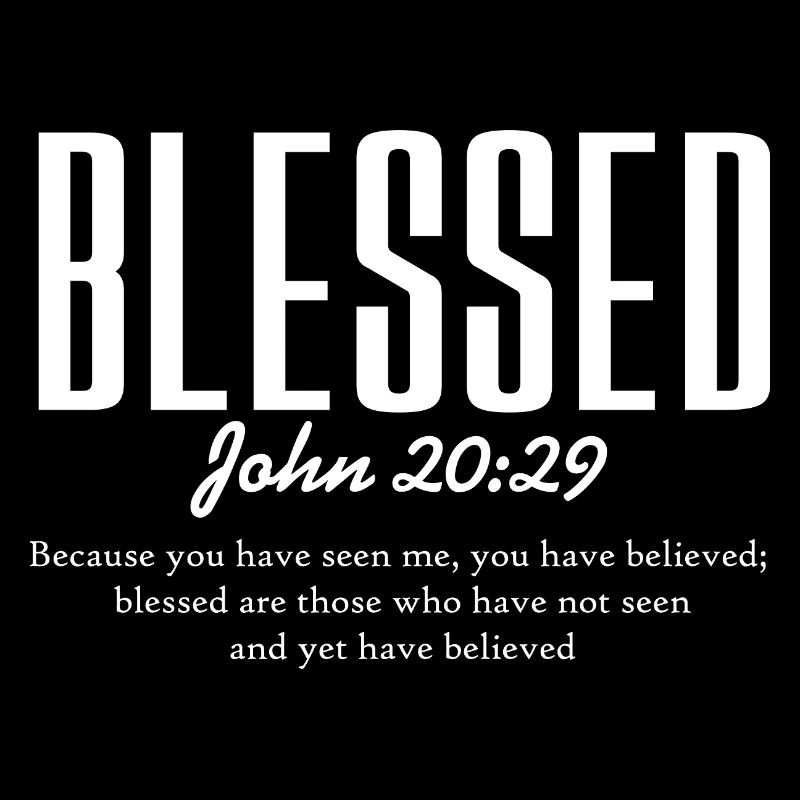 John 20:29 Apparel
