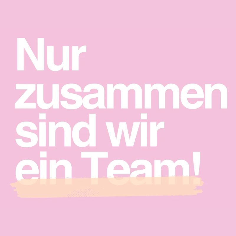 Gemeinsam stark — Teamgeist-Design