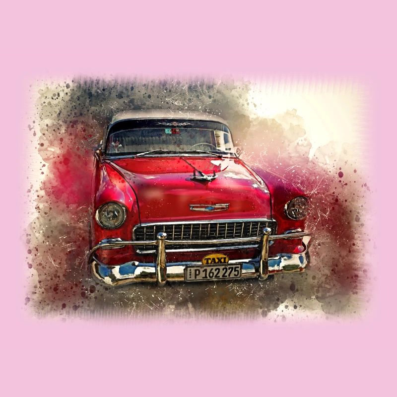 Nostalgisches Altes Amerikanisches Traumauto