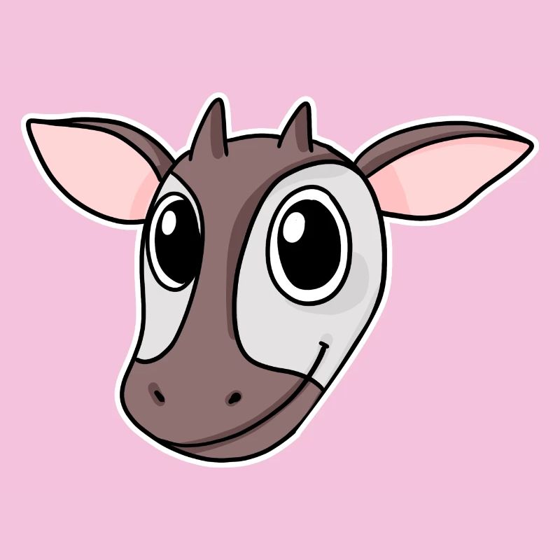 Okapi Waldgiraffe Kopf Motiv Tier