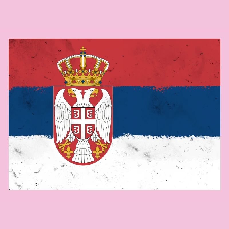 Drapeau de la Serbie