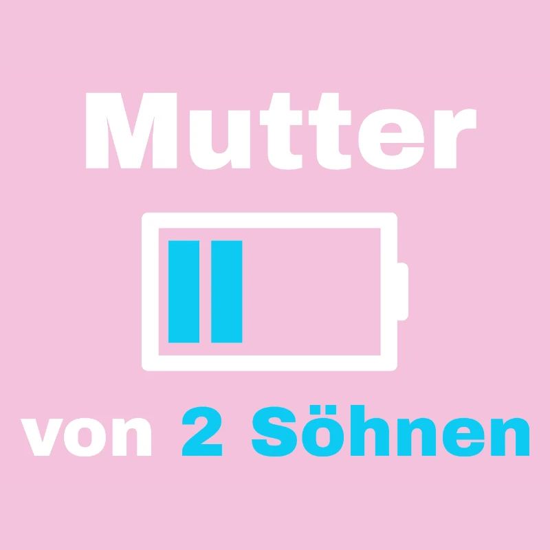 Mutter Sohn Spruch Stolz Mama 2 Kinder Geschenk