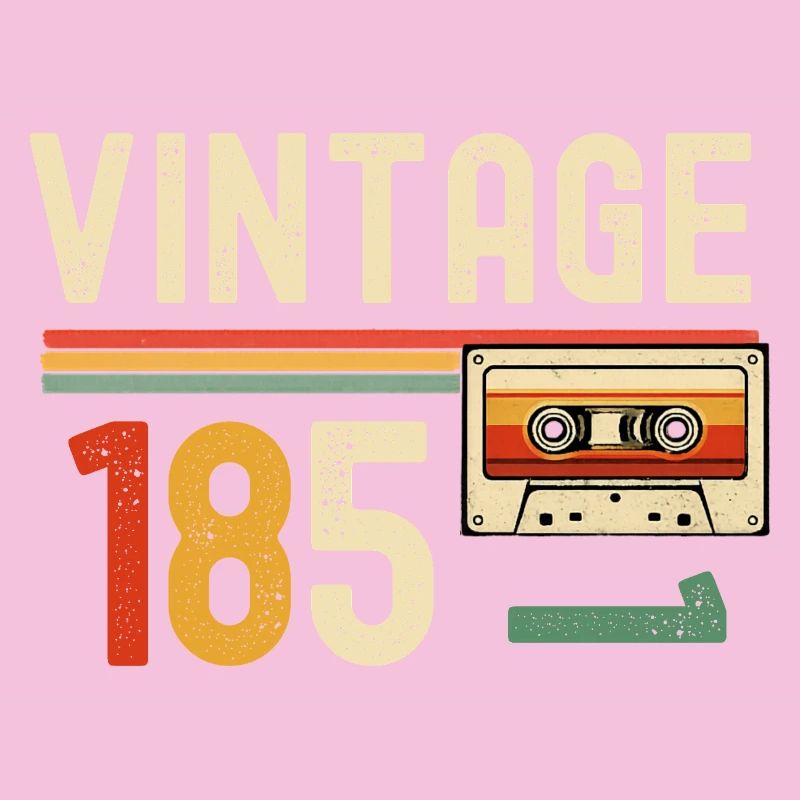 Vintage 85 Kassette Retro
