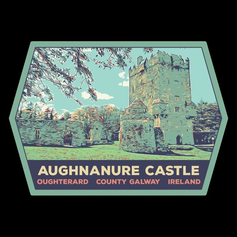 Château d'Aughnanur, Oughterard en Irlande