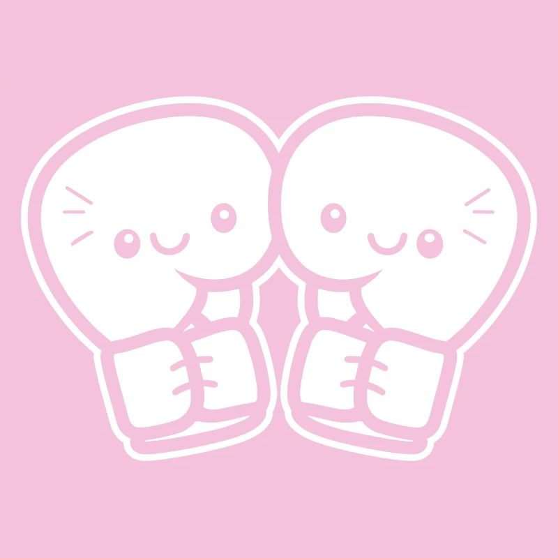 Gants de boxe drôles