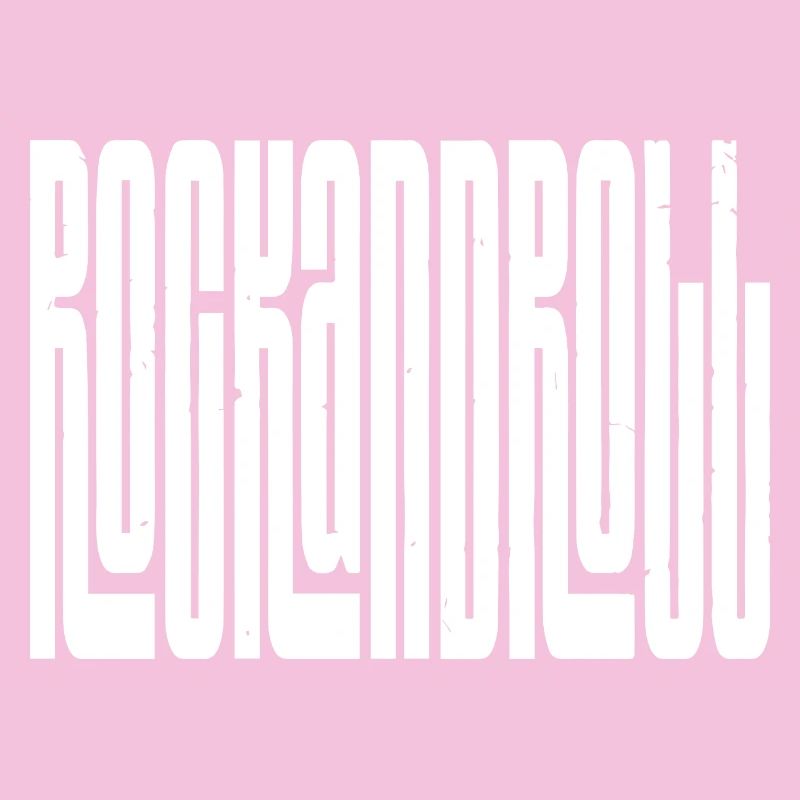 rock and roll bold logo design