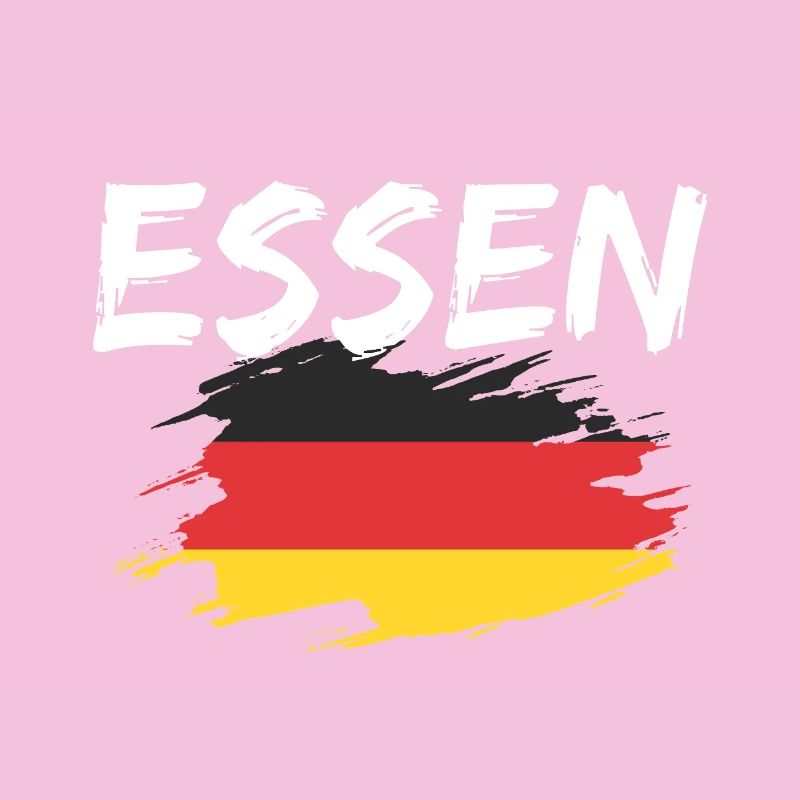 Essen Deutschland Flagge