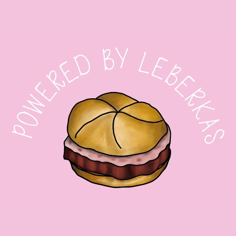 Powered by Leberkas – Leberkäse Spruch