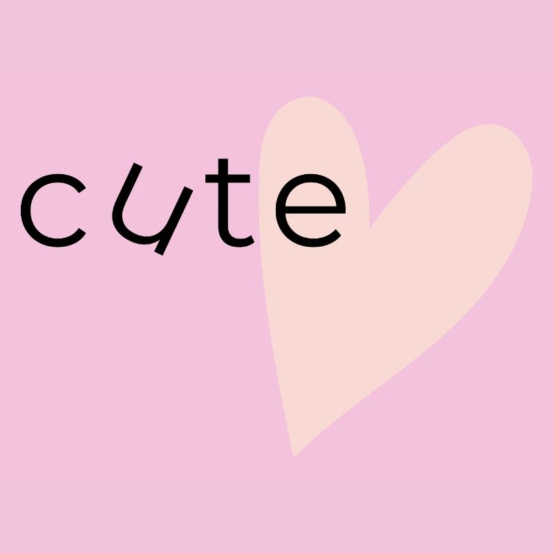 E-Heart Minimal - Cute