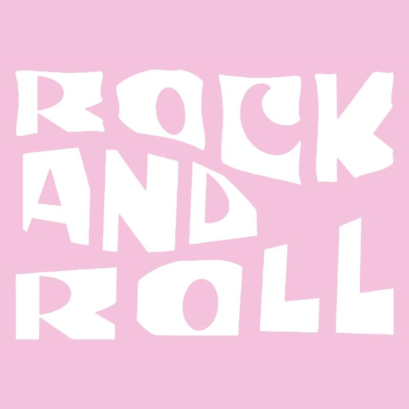 Typographie rétro rock and roll