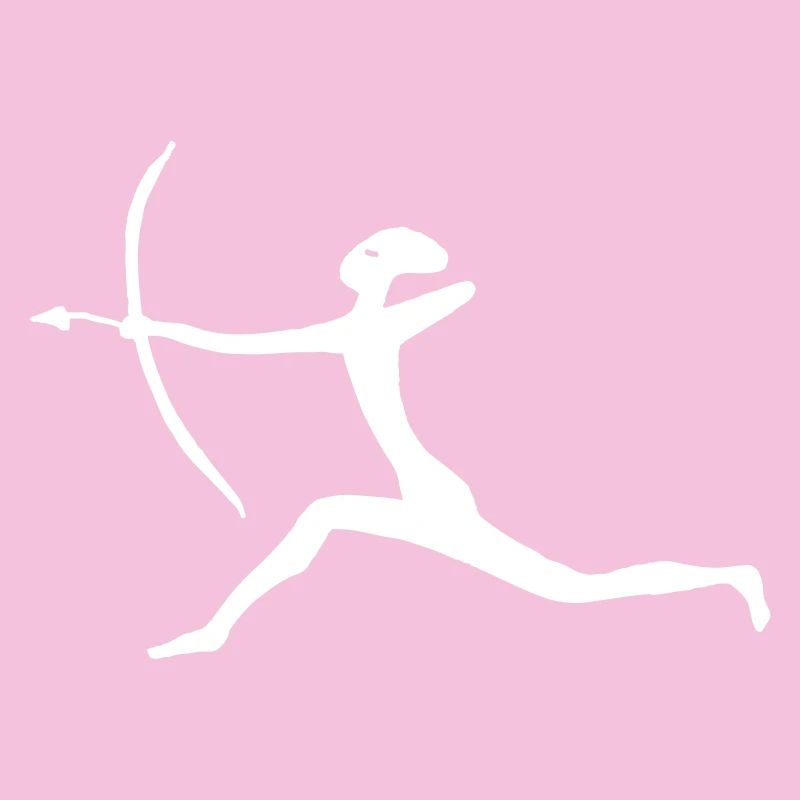 Chasseurs avec flèche et arc