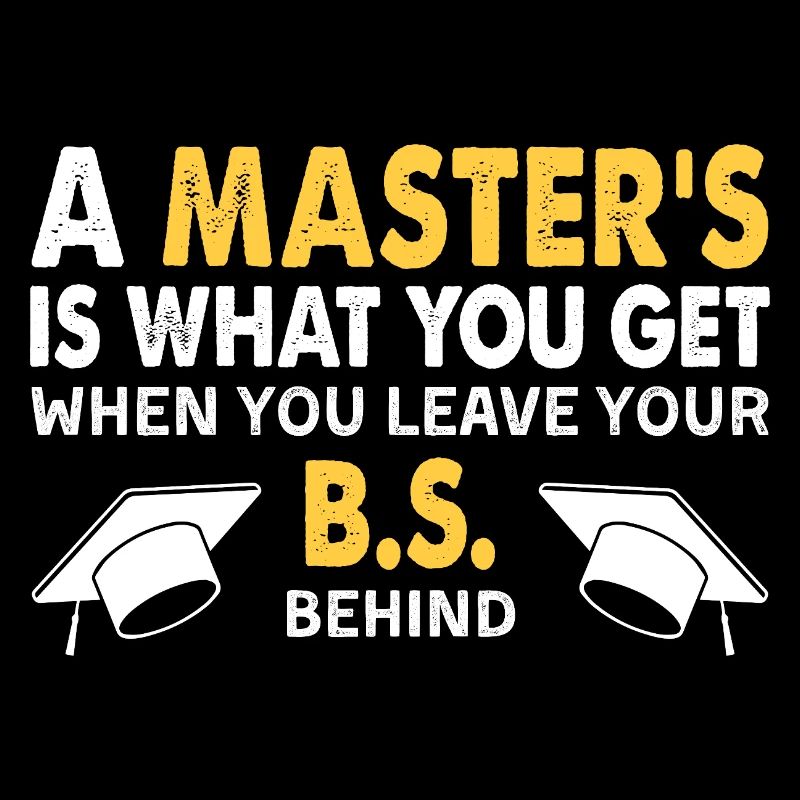 Citation drôle de cadeau de victoire pour le diplôme de Master
