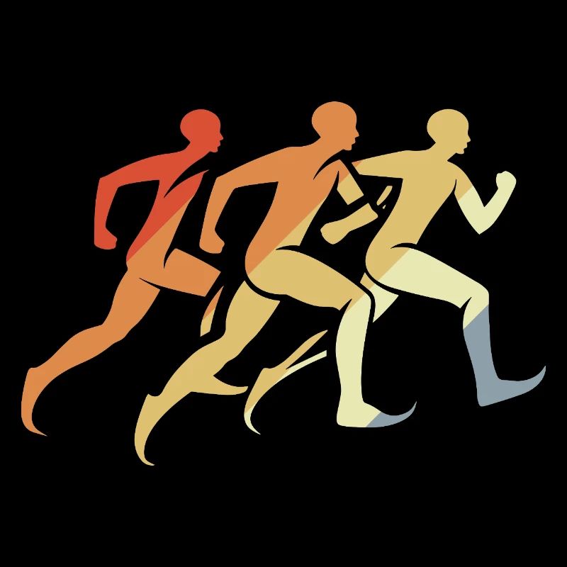 Vintage Runners Graphic