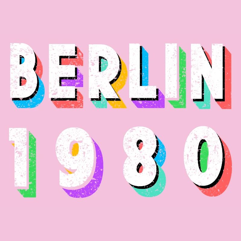 Berlin 1980 Retro Neon