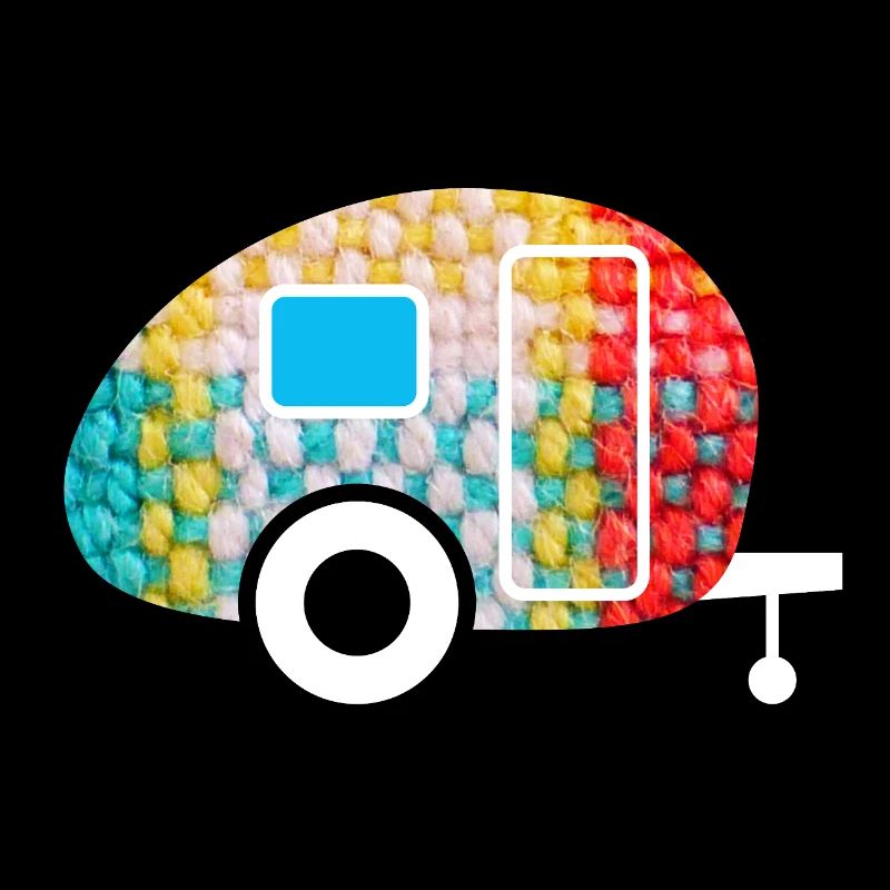 Caravane Caravane Textile Textile Camping Fan