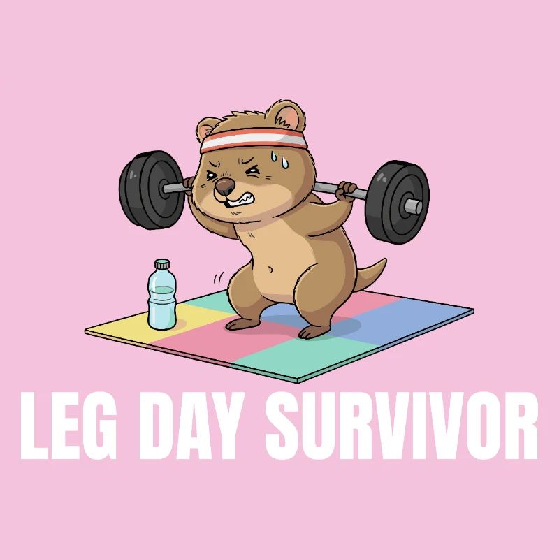 Leg Day Survivor Quokka Workout