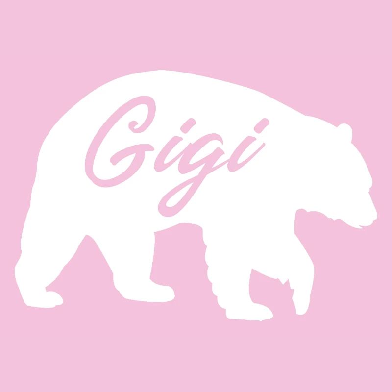 Gigi Bear süßes Oma-Geschenkhemd
