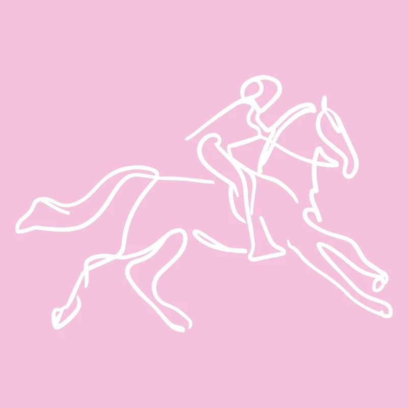 Horseback Riding Drawing