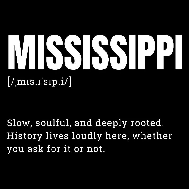 Mississippi Bold Monochrome Logo